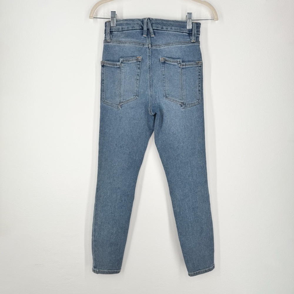 Good American Good Waist Crop in Indigo326 Women’s Size 0/25
